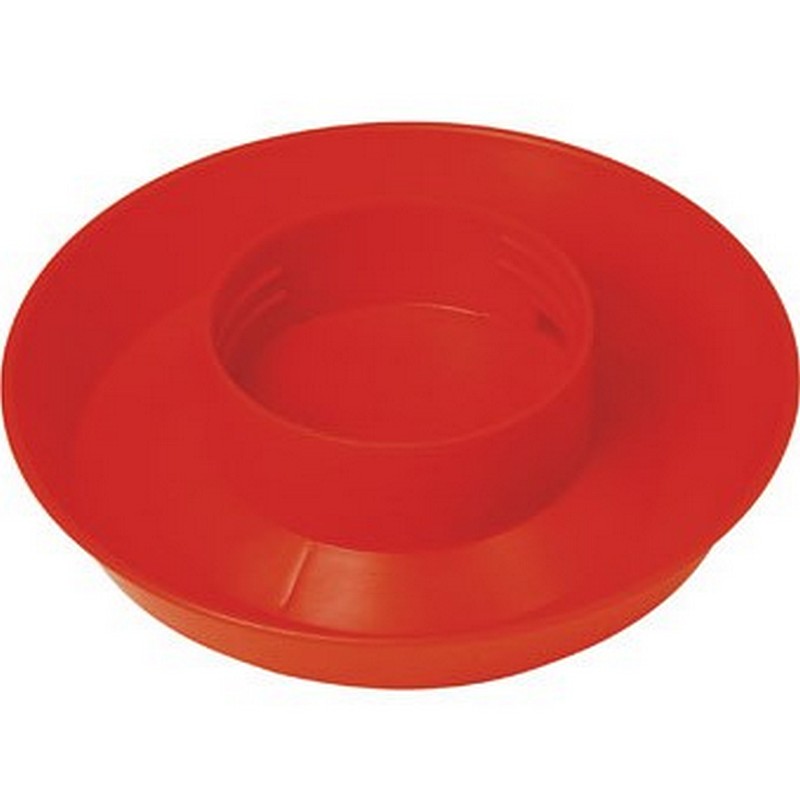 Chicken Waterer Red Screw On Base 1 qt