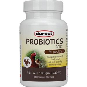 Durvet Poultry Chicken Daily Probiotics for Healthy Chickens
