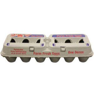 Egg Carton Paper Dozen Size for Chicken Egg Storage