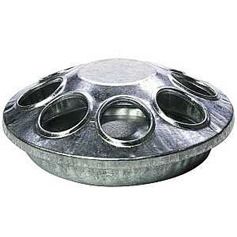 Galvanized Poultry Feeder 8 Hole Chicken Feeder