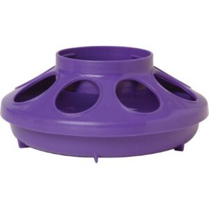 Little Giant Plastic Feeder Base Purple 1 qt
