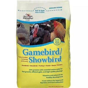 Manna Pro Gamebird Showbird Crumbles Bird Feed