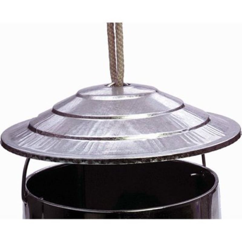 Metal Hanging Poultry Feeder Cover for Chickens