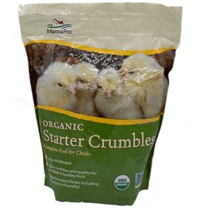Manna Pro Organic Chick Starter Crumbles 5 lb