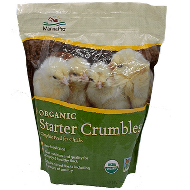 Manna Pro Organic Chick Starter Crumbles 5 lb