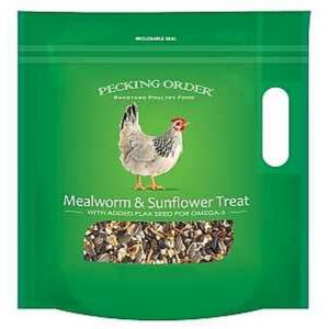 Pecking Order Mealworm Sunflower Chicken Treat Feed
