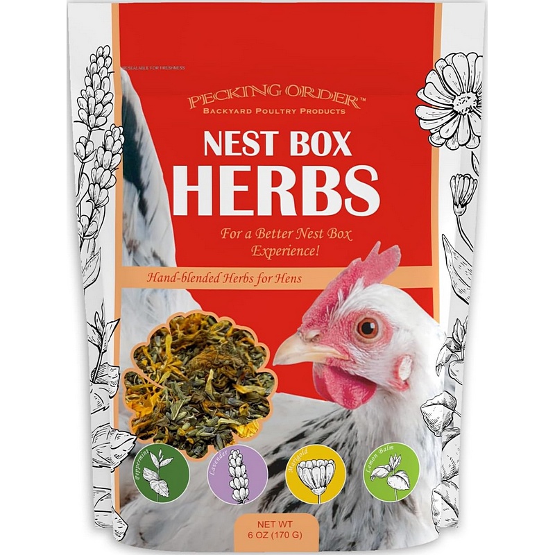 Pecking Order Nest Box Herbs 6 oz