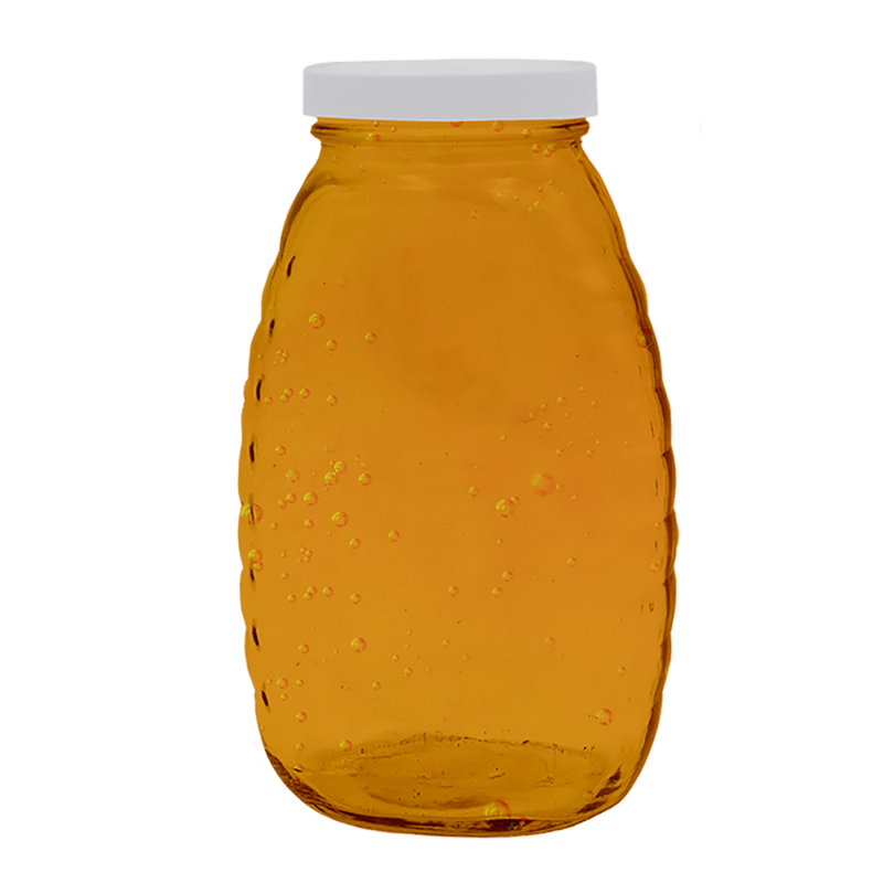 2 lb Classic Glass Honey Jar