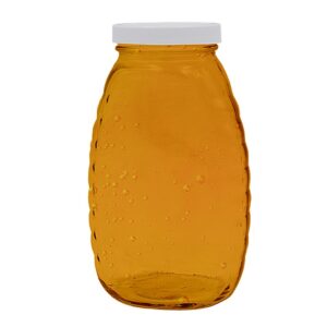 Classic Glass Honey Jar with Lid 8 oz