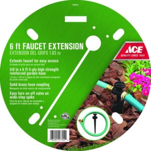 Ace 5/8" Medium Duty Faucet Hose Extension 6 foot