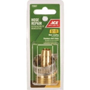 Ace Brass 1/2 Hose Barb x 3/4 MHT Hose Repair
