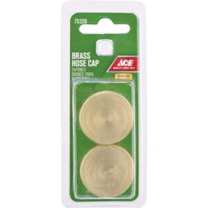 Ace Brass 3/4 Female Threaded Hose End Caps