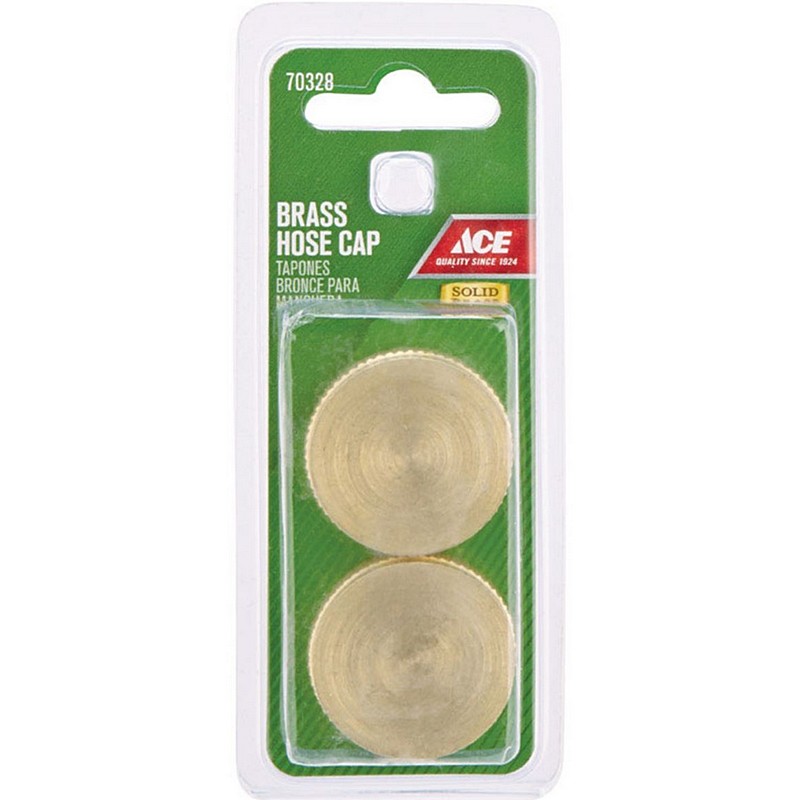 Ace Brass 3/4 Female Threaded Hose End Caps