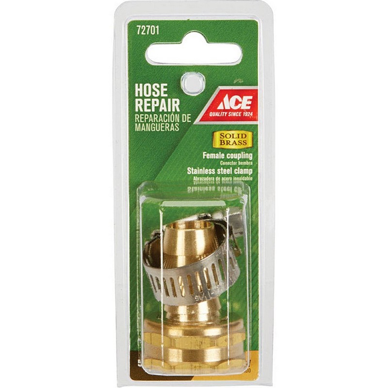 Ace Brass 5/8 Hose Barb 3/4 FHT Hose Repair