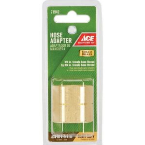 Ace Brass Hose Adapter 3/4 FHT X 3/4 FHT
