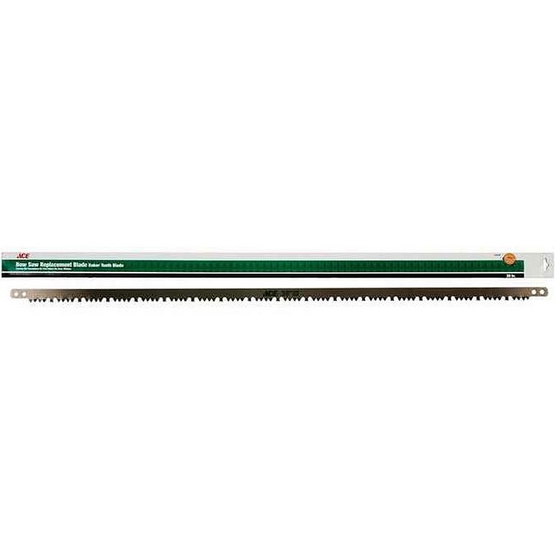 Ace Carbon Steel Raker Tooth Bow Saw Replacement Blade 30 in