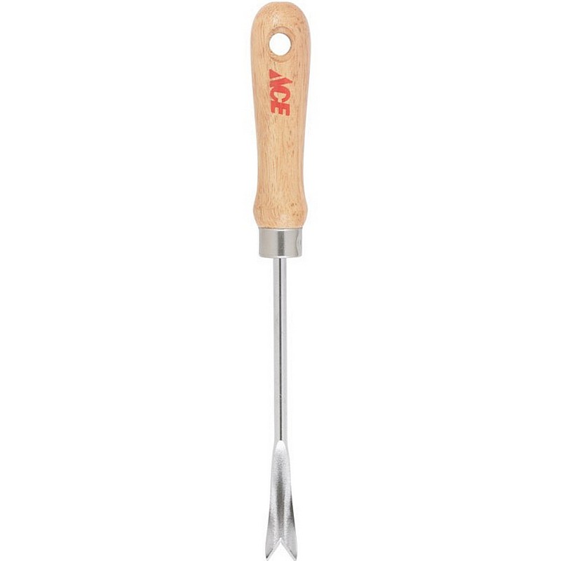 Ace Steel Weed Cutter Wood Handle Garden Tool