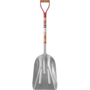 Ace Wood D Handle All Purpose Aluminum Scoop Shovel 45 in