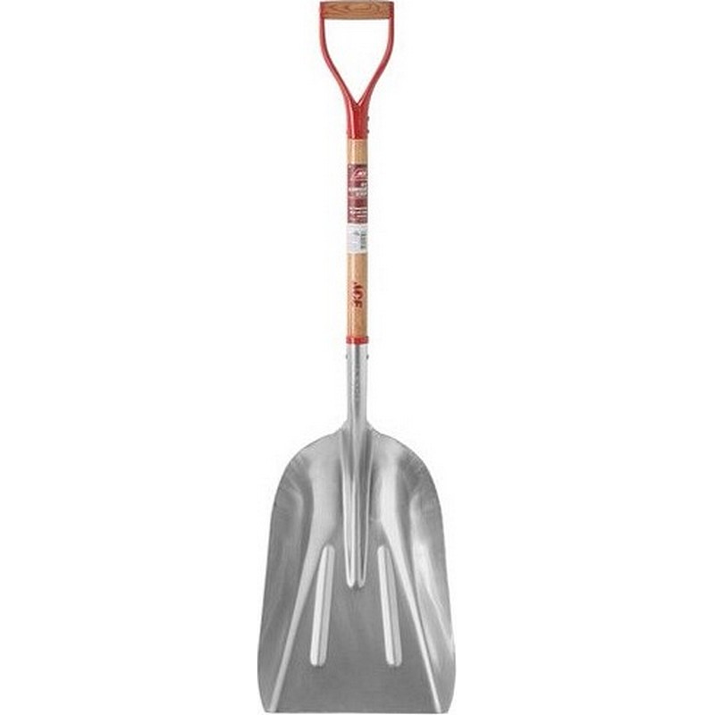 Ace Wood D Handle All Purpose Aluminum Scoop Shovel 45 in