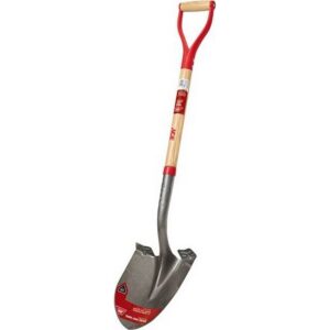 Ace Wood D Handle Round Point Steel Digging Shovel 41.5 in