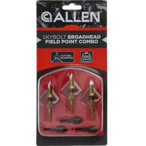 Allen Archery Broadhead Field Point Combo 3 Ct