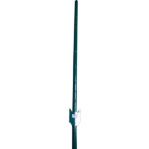 American Posts 14 Gauge Powder Coated Green Steel U Post 5 foot
