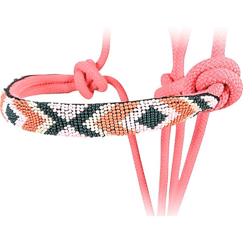 Beaded Nose Rope Horse Halter Lead
