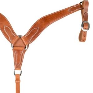 Berlin Chestnut Leather Horse Breast Collar
