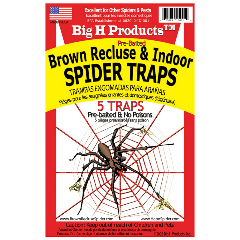 Big H Brown Recluse Indoor Spider Traps