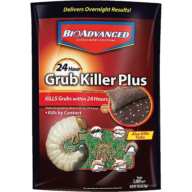 BioAdvanced 24 Hour Grub Killer Plus 10 lb