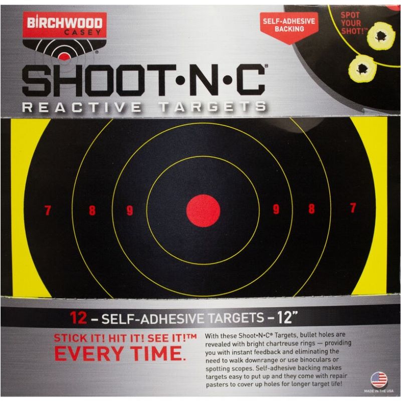 Birchwood Casey Bullseye Target Dispenser 12 12Ct