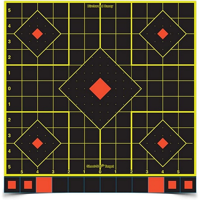 Birchwood Casey Shoot-N-C Sight-In Targets 12 12 ct