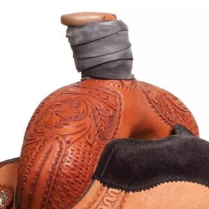 Black Dally Horse Saddle Wrap 1 in