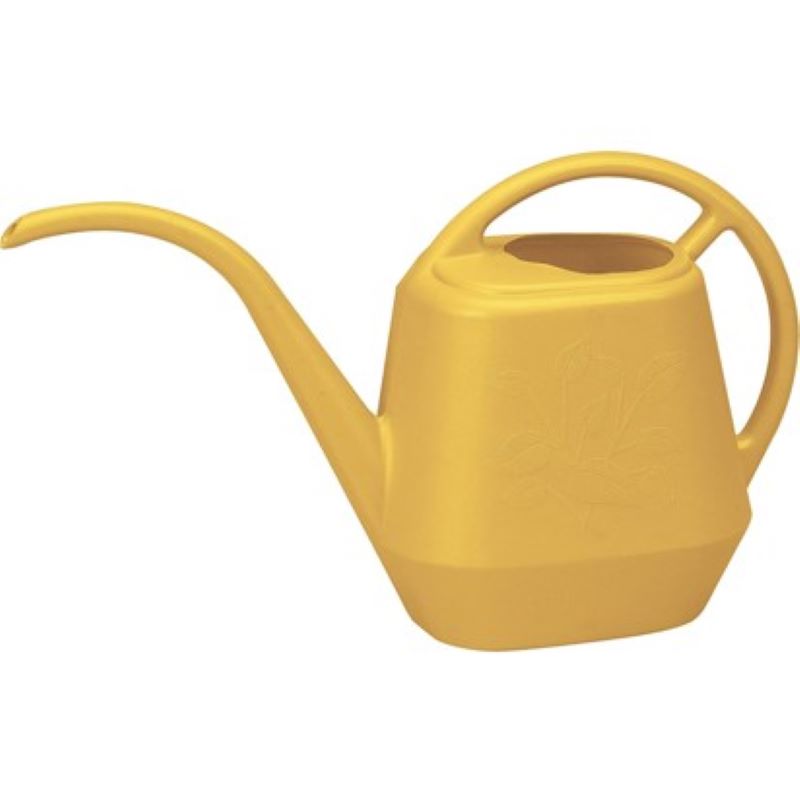 Bloem Aqua Rite Earthly Yellow Watering Can 56 oz