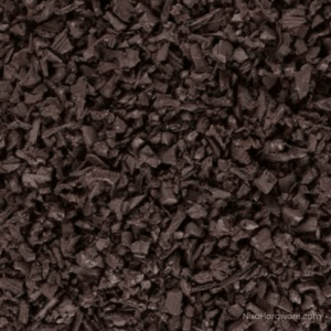 Brown Rubber Mulch