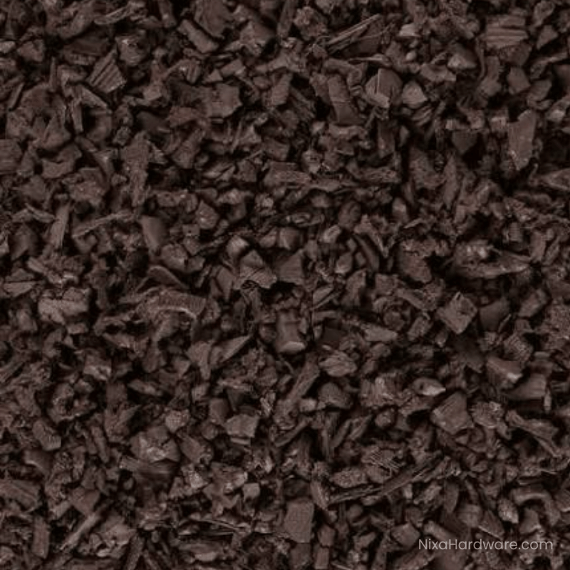 Brown Rubber Mulch