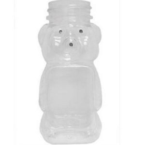 Clear Honey Squeeze Bear 8 oz