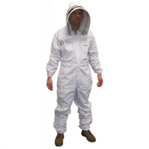 Coverall Cotton Hood Veil Combo