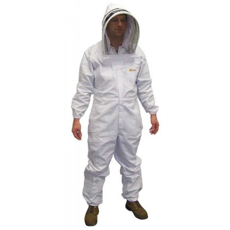 Coverall Cotton Hood Veil Combo