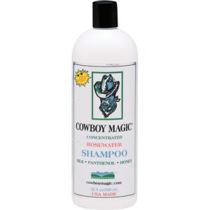 Cowboy Magic Rosewater Shampoo 32 oz for Horses