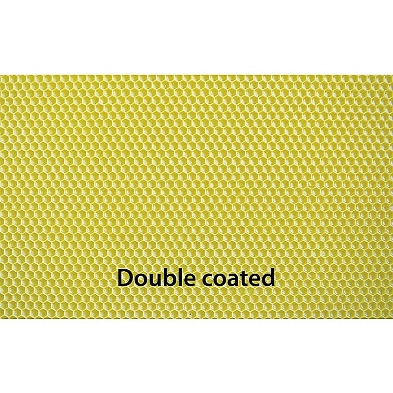 Deep 8 3/8 X 16 3/4 Double Coated Yellow Plasticell