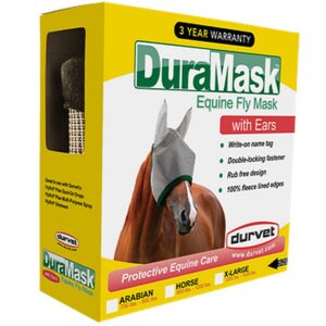 DuraMask Equine Fly Mask with Ears