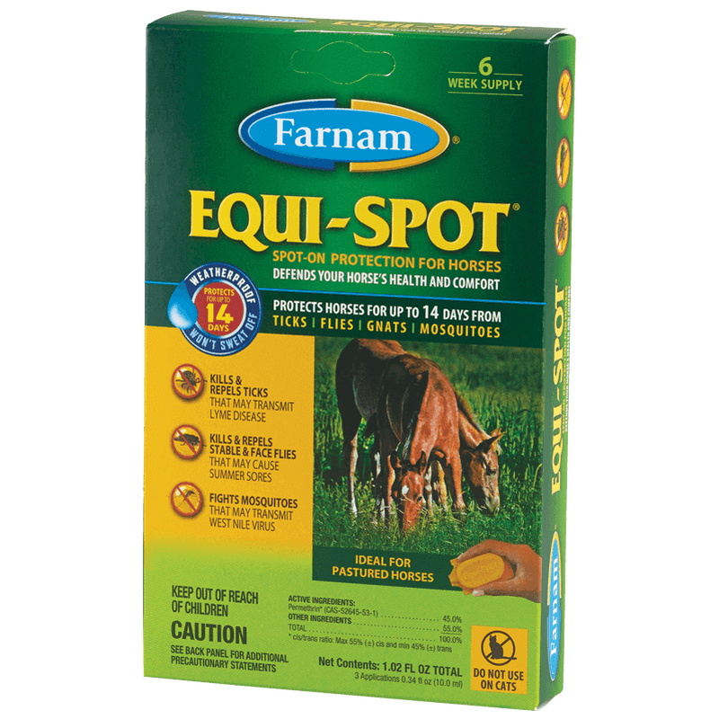 Equi-Spot Spot On Horse Protection 6 Week Supply