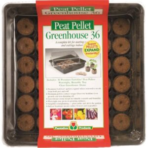 Ferry Morse 36 Coir Pellet Seed Starting Kit Greenhouse