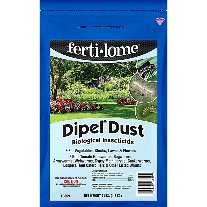 Ferti Lome Dipel Dust Biological Insecticide 4 lb
