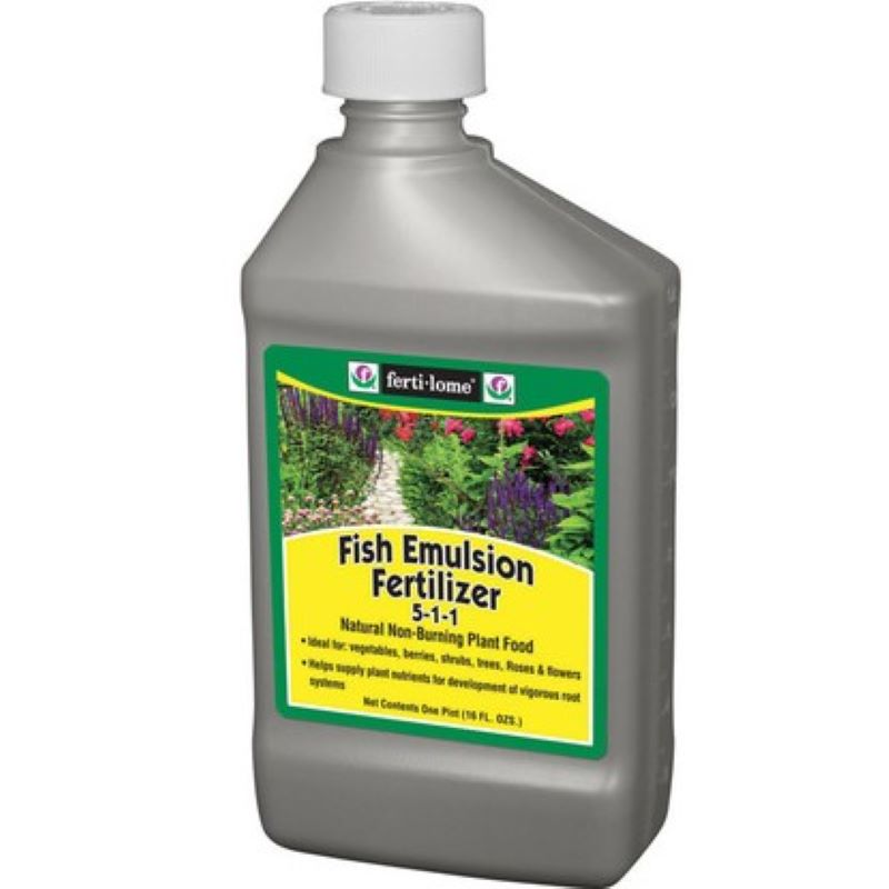 Ferti Lome Fish Emulsion Liquid Plant Food 16 oz