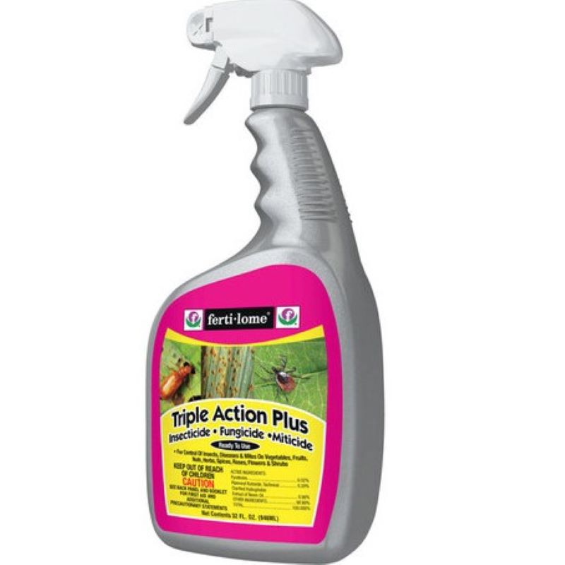 Ferti Lome Triple Action Insect Fungus & Mite Control Spray 32 oz
