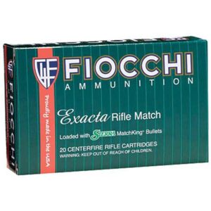 Fiocchi Exacta 308 Winchester 175 Grain HPBT 20 ct