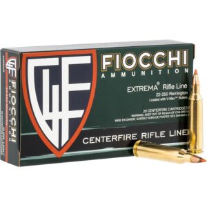 Fiocchi Extrema .22-250 Remington 55 Grain 20 ct