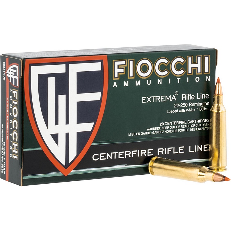 Fiocchi Extrema .22-250 Remington 55 Grain 20 ct